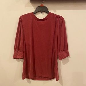 Maroon Blouse